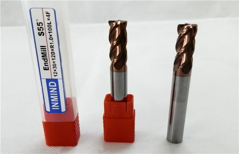 Lange Flöten-feste Karbid-Schaftfräser des Hals-2 durch 5 ACHSE CNC-Schleifer, Standard