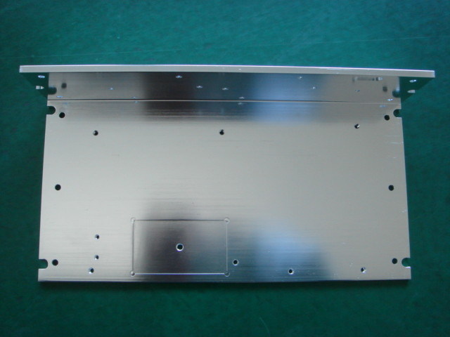 L-Form CNC-Präzisionsbearbeitungs-schneller Prototyp-Aluminiumwinkel mit Umwandlungsüberzug