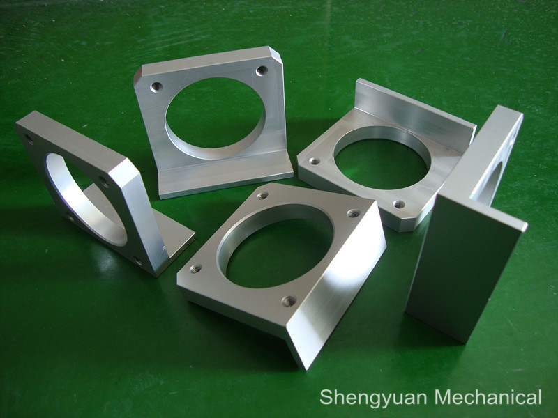 Natürliche CNC-Präzisionsbearbeitung anodisieren Metallmotor der Klammer-AL6061 oder Ersatzteile des Drucker-3D