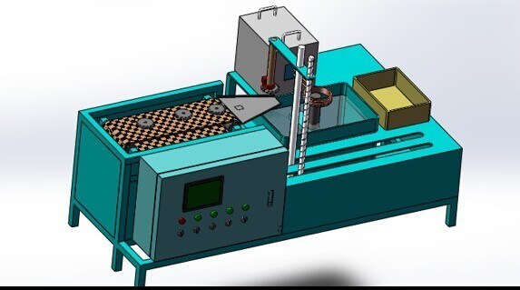 Induktionsverhärtungs-Werkzeug Ausrüstung CER-FCC 100KW 10-50khz mit PLC-Steuerung