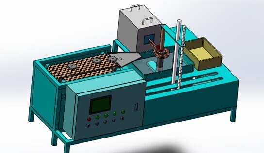 Induktionsverhärtungs-Werkzeug Ausrüstung CER-FCC 100KW 10-50khz mit PLC-Steuerung